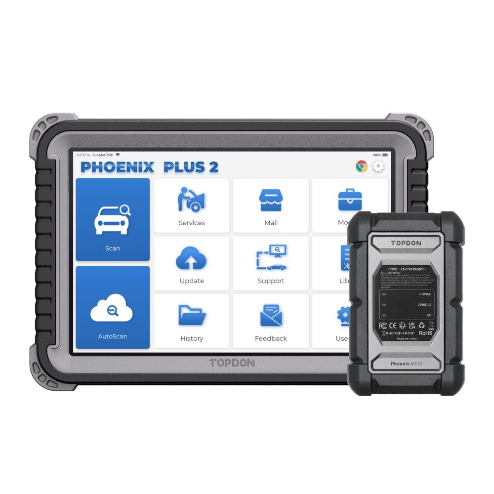 Topdon Phoenix Plus 2 | Diagnostic Tool | Car
