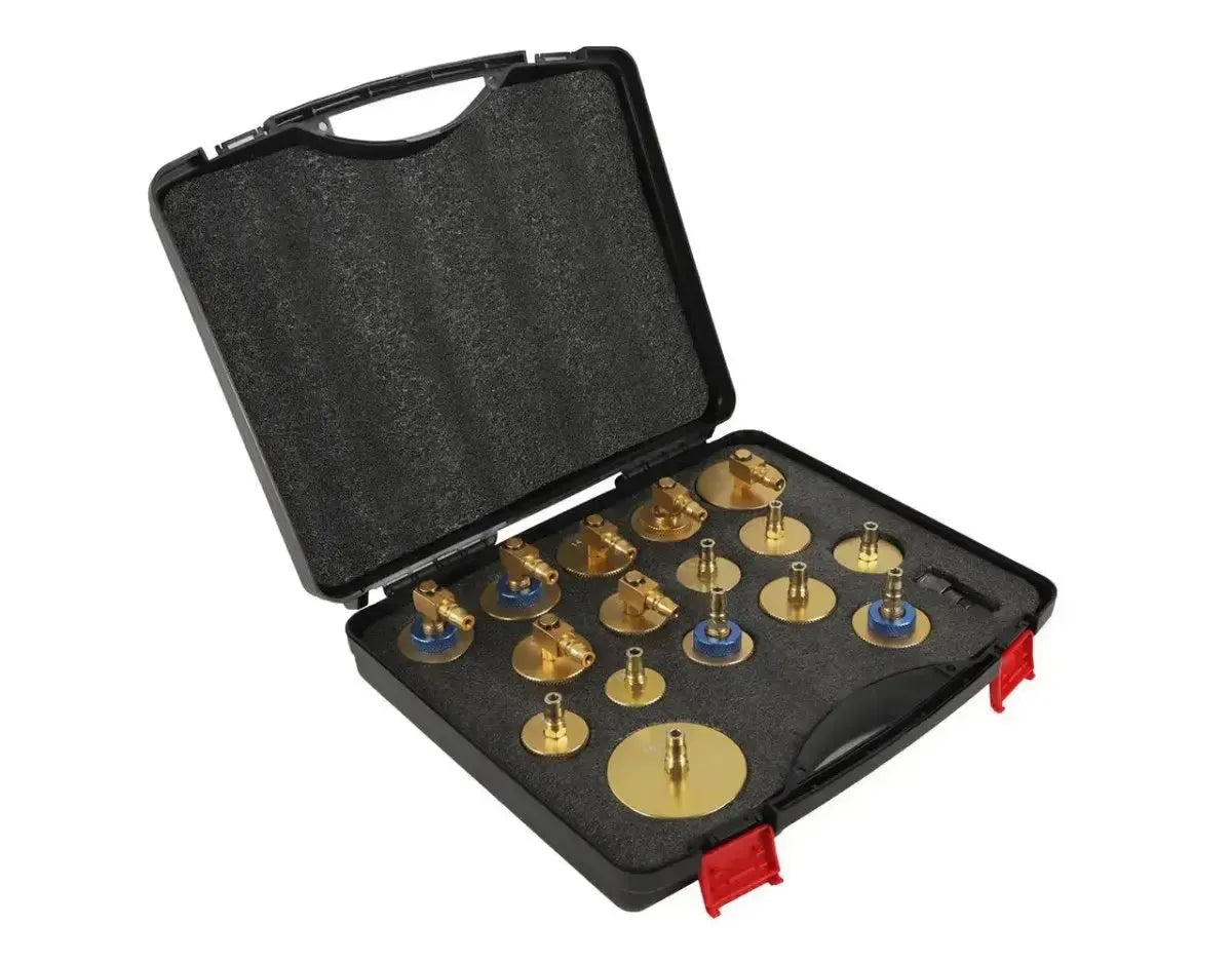 Brake Fluid Reservoir Adapters Set 17-Piece