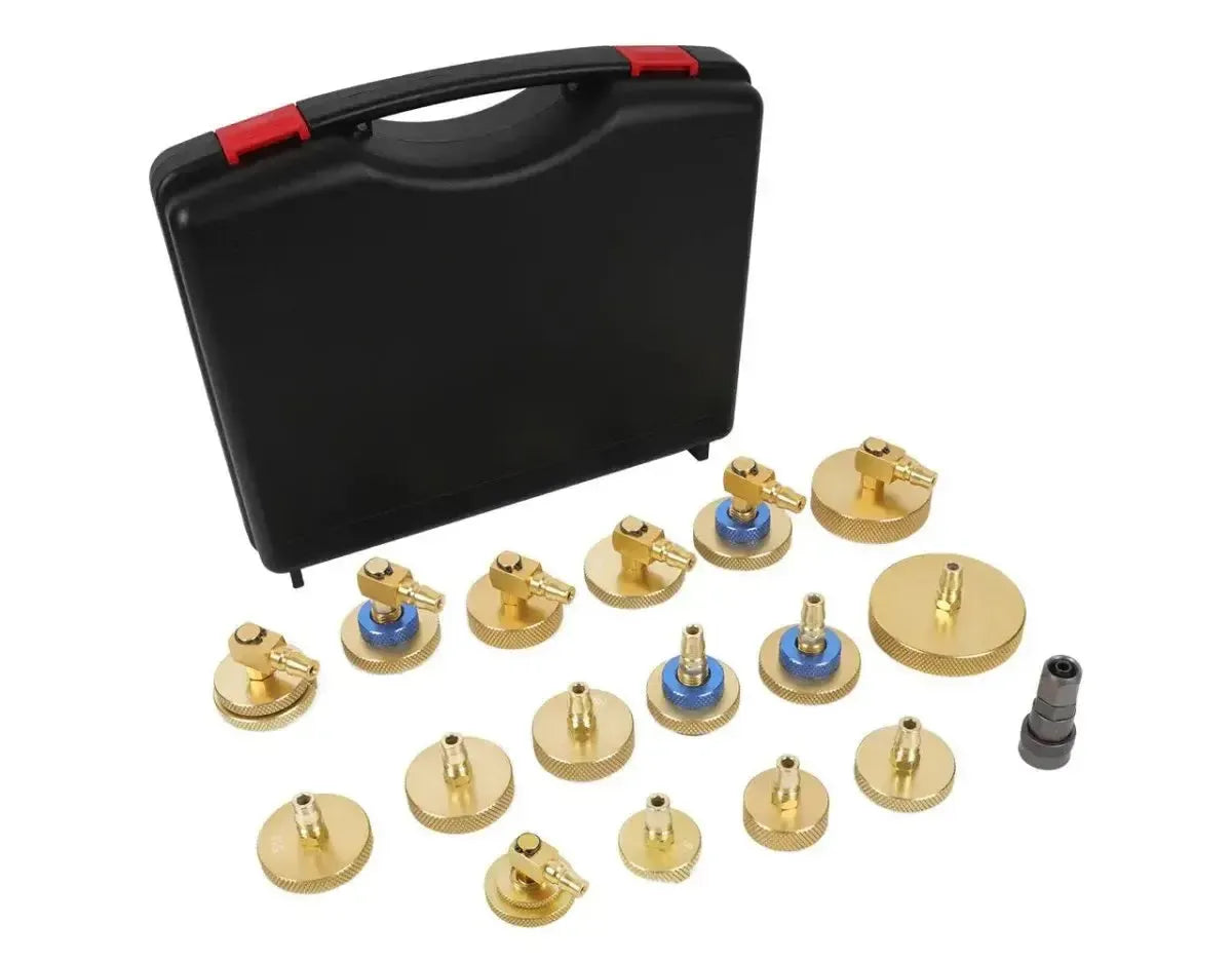 Brake Fluid Reservoir Adapters Set 17-Piece