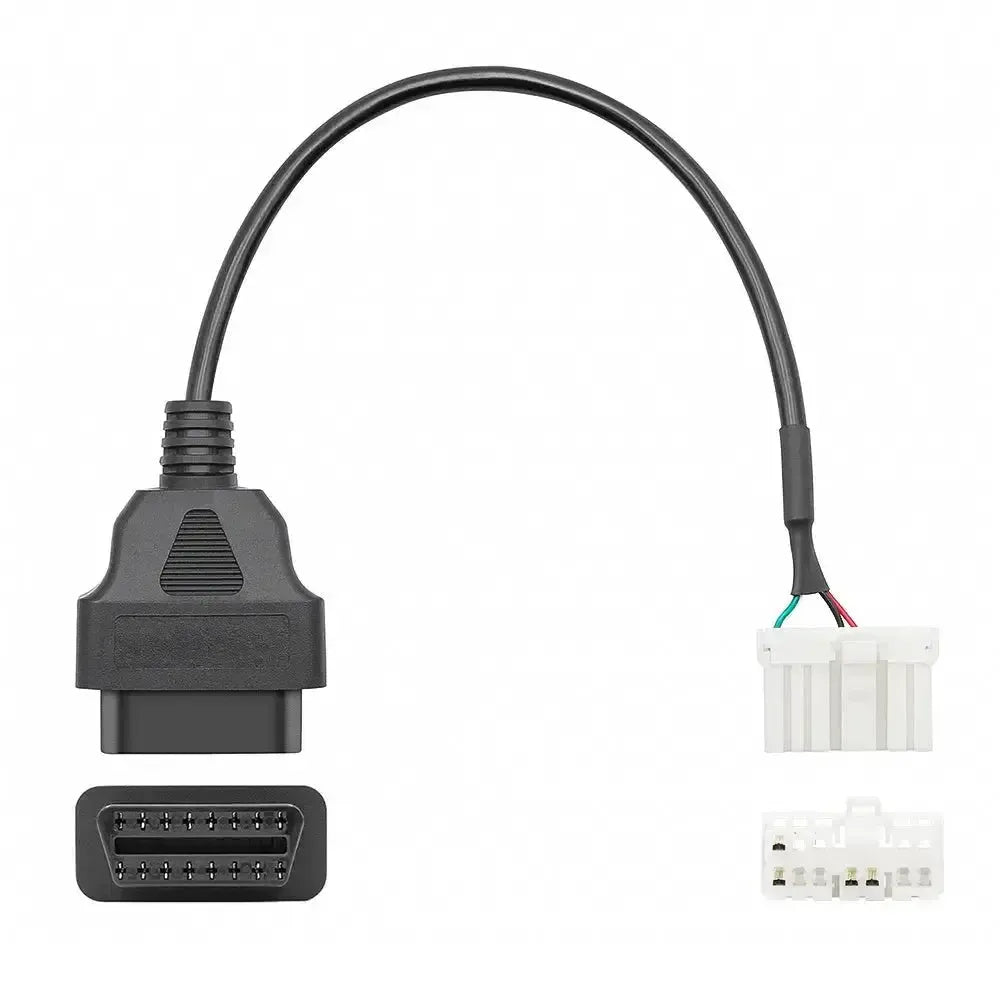 Tesla 12-pin to 16-pin OBD2 adapter cable – passenger car
