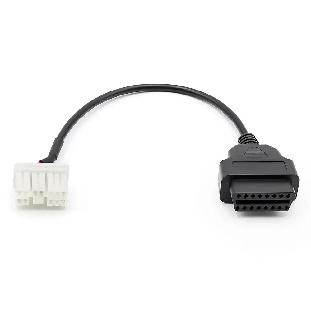 Tesla 12-pin to 16-pin OBD2 adapter cable – passenger car