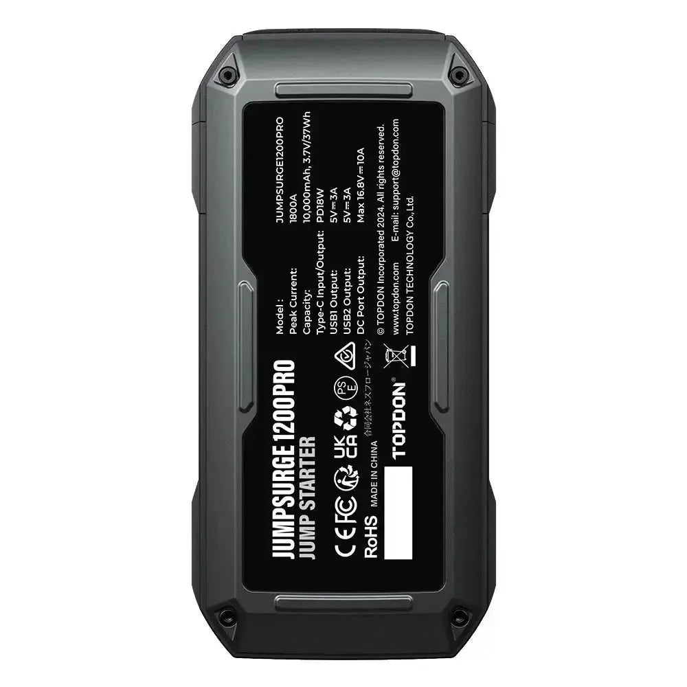 Topdon JumpSurge JS1200 Pro Jump Starter