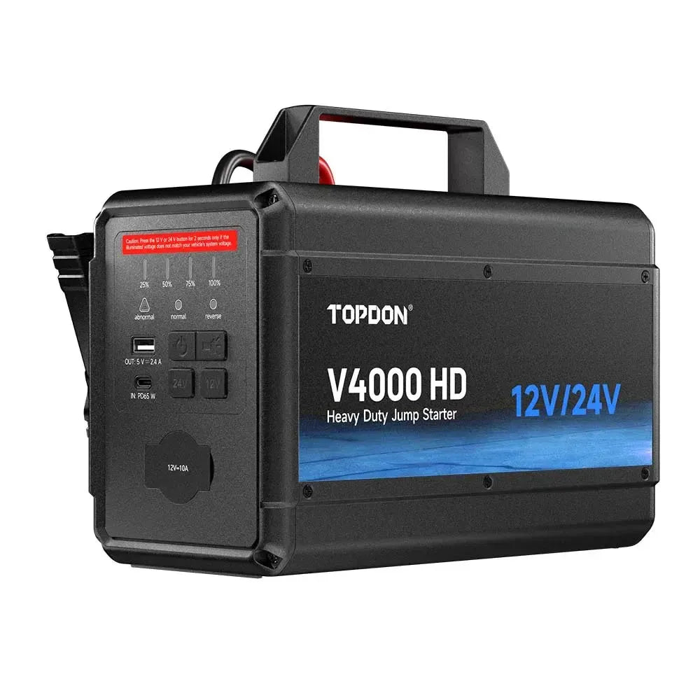 Topdon V4000 HD | Jump Starter