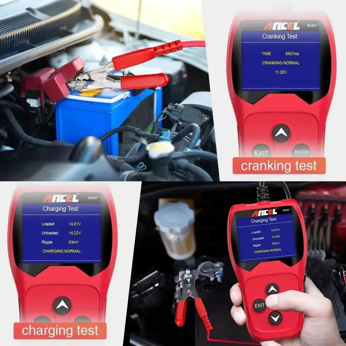 Ancel BA201 Battery Tester