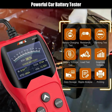 Ancel BA201 Battery Tester