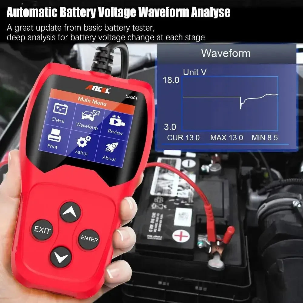 Ancel BA201 Battery Tester