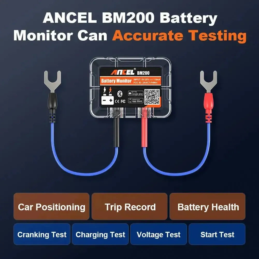 Ancel BM200 Battery Capacity Monitor
