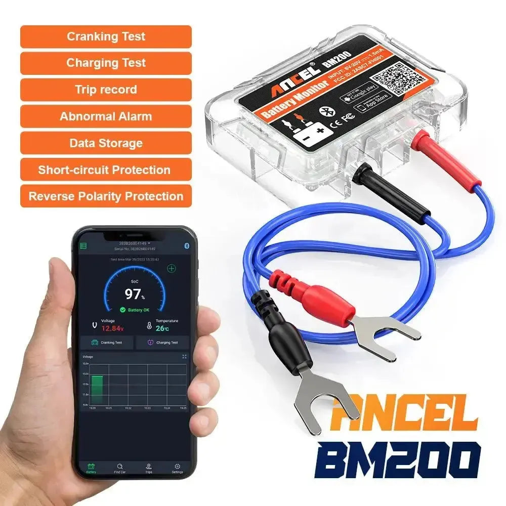 Ancel BM200 Battery Capacity Monitor