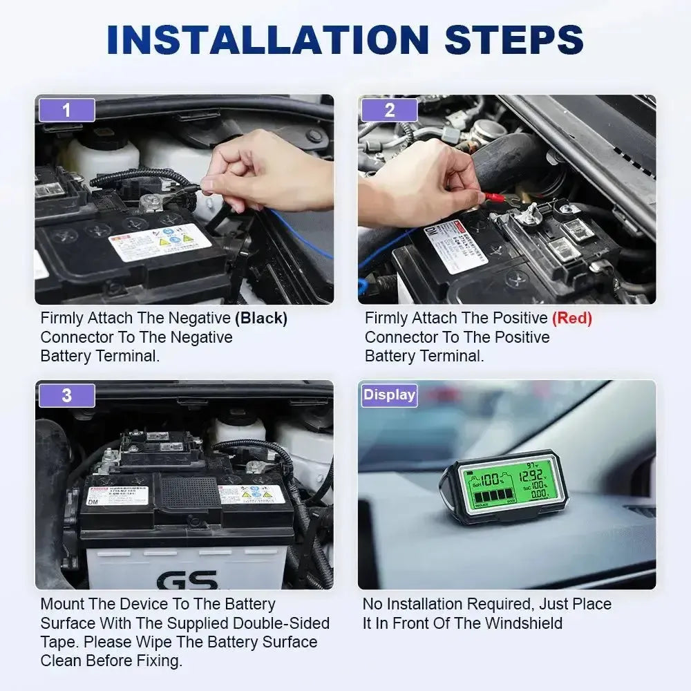 Ancel BM200 Pro Battery Capacity Monitor