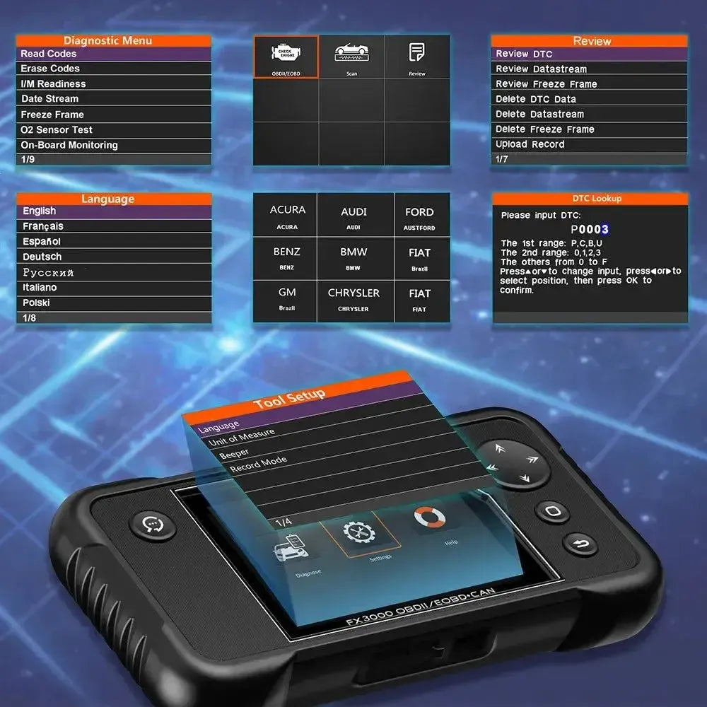 Ancel FX3000 Car Diagnostic Tool