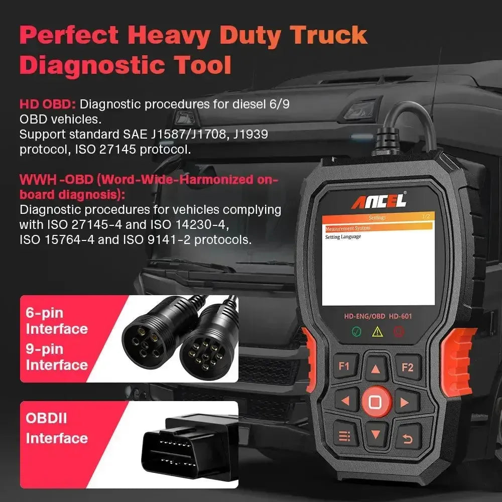 Ancel HD601 Truck Diagnostic Tool
