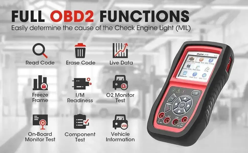 Autel AutoLink AL539B Fault Code Reader/Multimeter