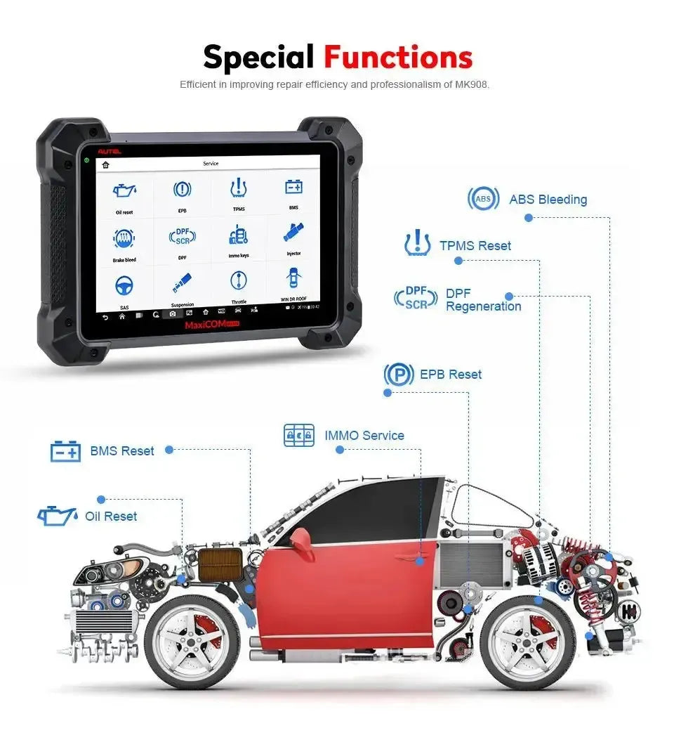 Autel MaxiCom MK908 Car Diagnostic Tool