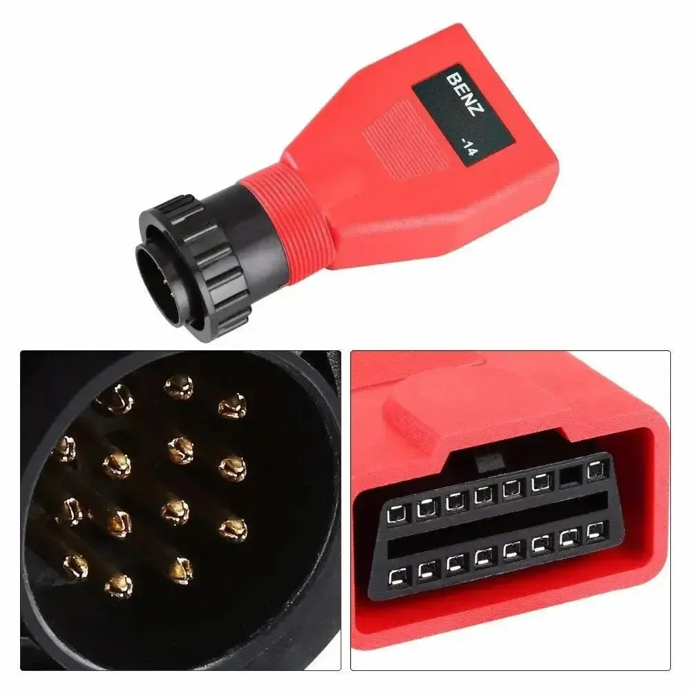 Autel Mercedes (Sprinter) 14 Pins OBD1 - 16 Pins OBD2 Adapter Van
