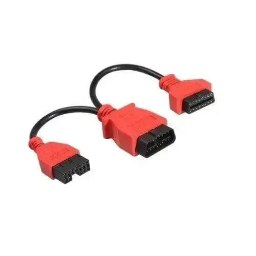 Autel Mitsubishi/Hyundai 12 Pins OBD1 - 16 Pins OBD2 Adapter Cable Passenger Car