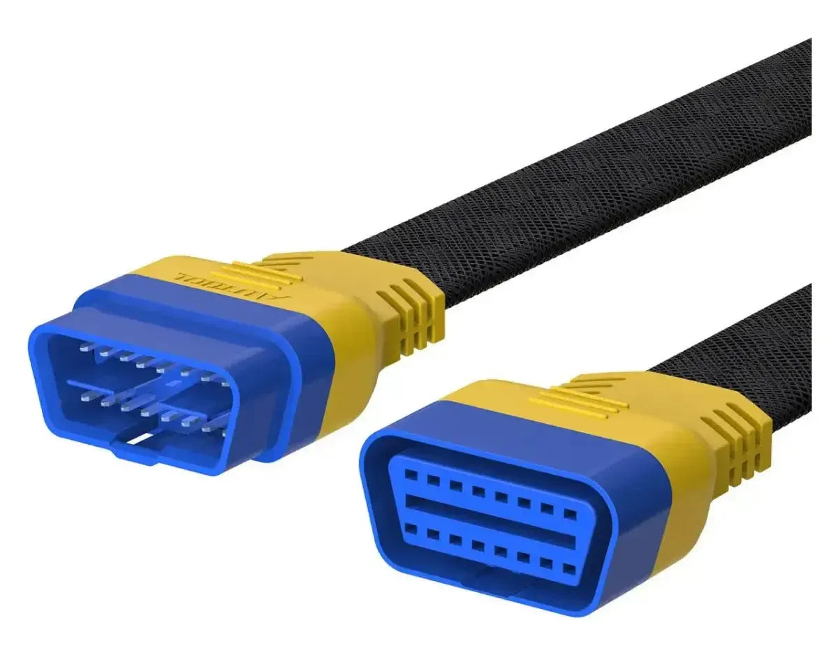 Autool 16 Pins OBD2 Nylon Extension Cable 20 cm