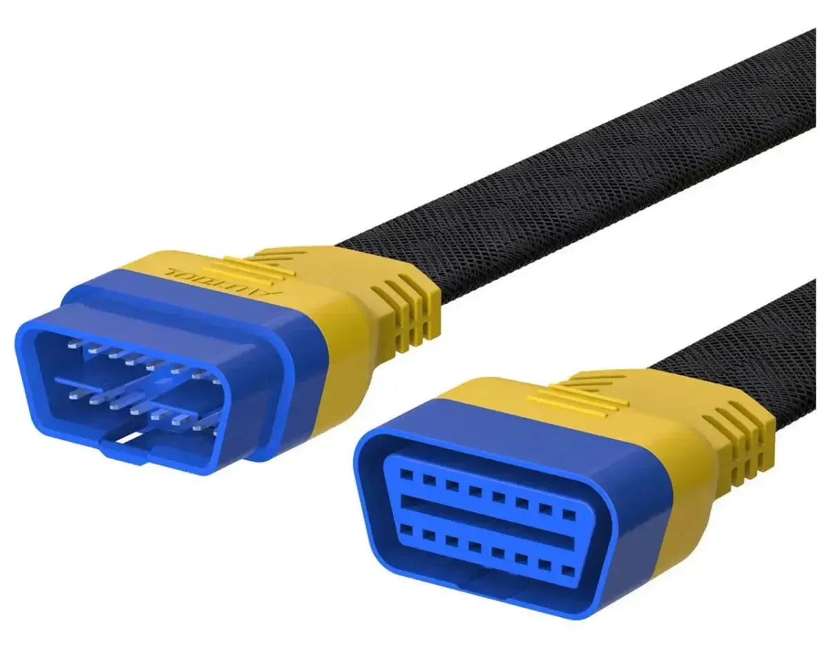 Autool 16 Pins OBD2 Nylon Extension Cable 60 cm
