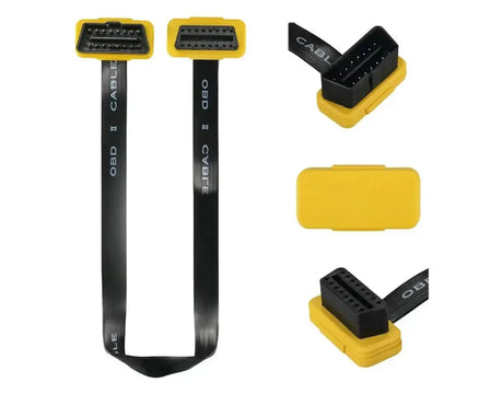 Autool 16 Pins OBD2 Flat Extension Cable 40 cm