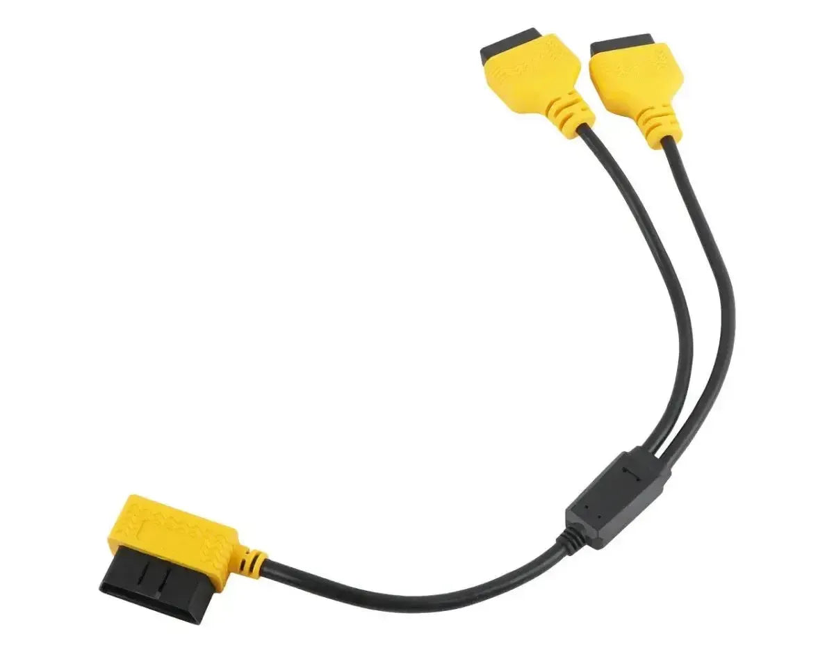 Autool 16 Pins OBD2 Extension Splitter Cable 2-Piece 50 cm