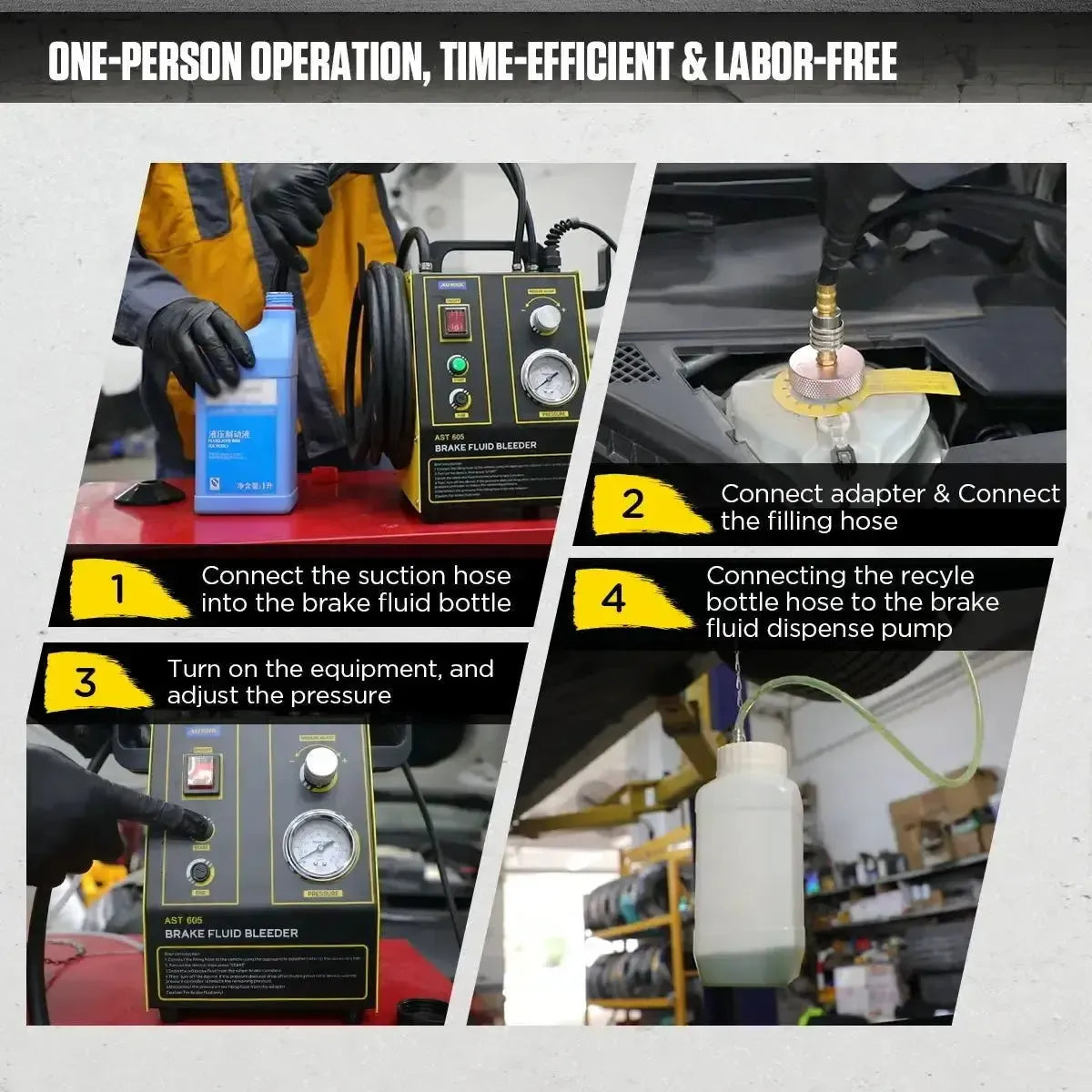 Autool AST605 Brake Bleeder