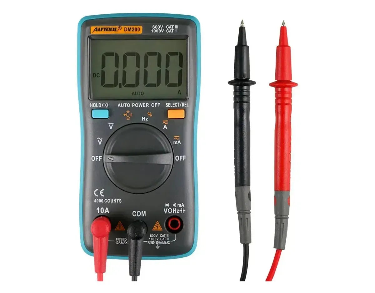 <strong>Duty cycle measurement:</strong> The Autool DM200 can measure the duty cycle from 1% to 99%, which is essential for analyzing pulse width modulation (PWM) signals.