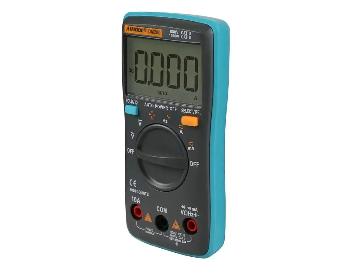 <strong>Duty cycle measurement:</strong> The Autool DM200 can measure the duty cycle from 1% to 99%, which is essential for analyzing pulse width modulation (PWM) signals.