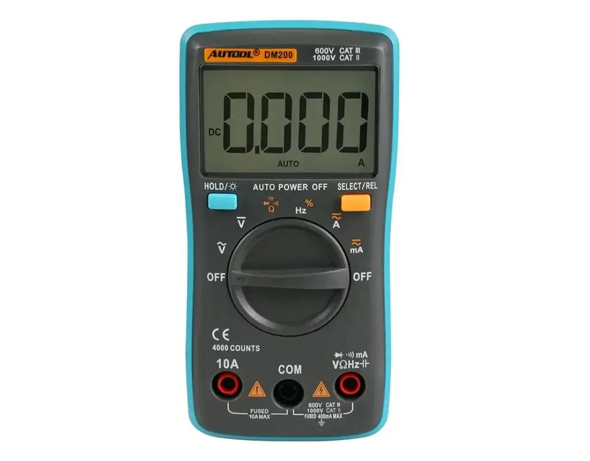 <strong>Duty cycle measurement:</strong> The Autool DM200 can measure the duty cycle from 1% to 99%, which is essential for analyzing pulse width modulation (PWM) signals.