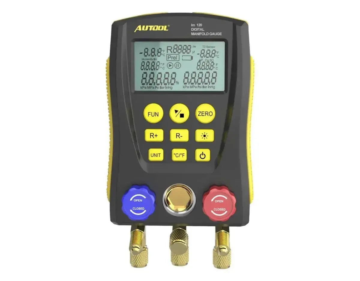 Autool LM120 AC Manifold Gauge