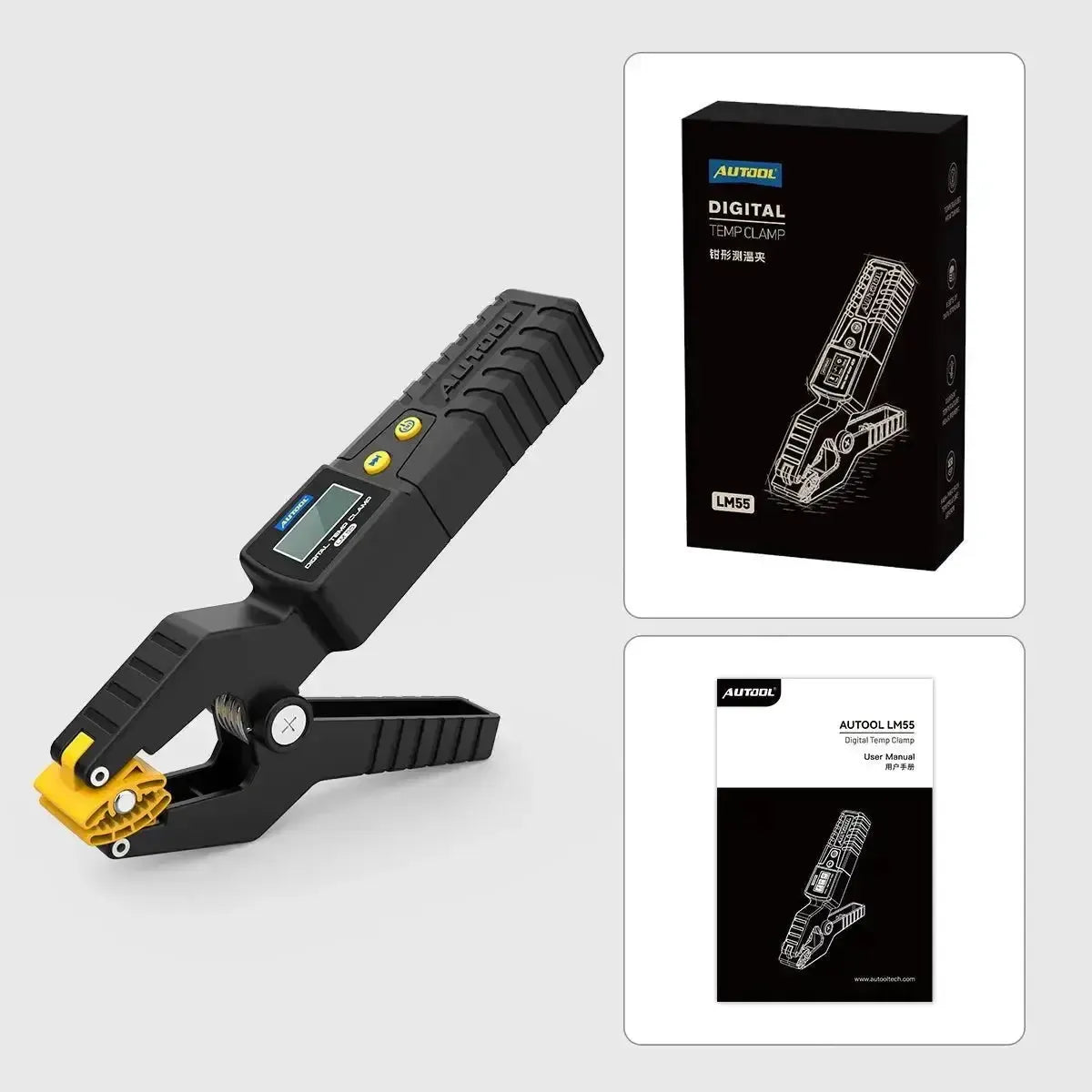 Autool LM55 HVAC Temperature Clamp