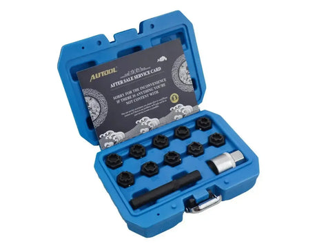 Autool Mercedes Anti-Theft Lock Bolt Socket Set 12-Piece