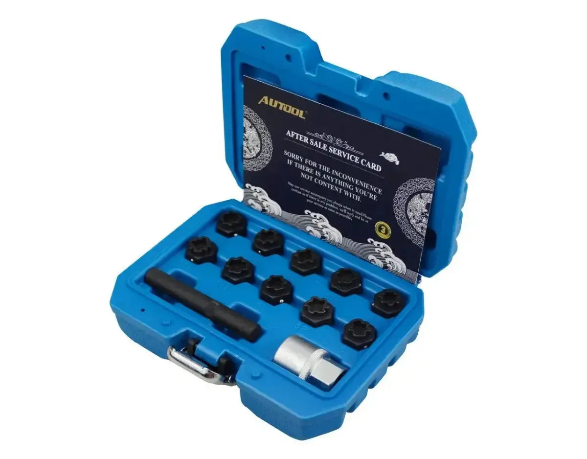 Autool Mercedes Anti-Theft Lock Bolt Socket Set 12-Piece