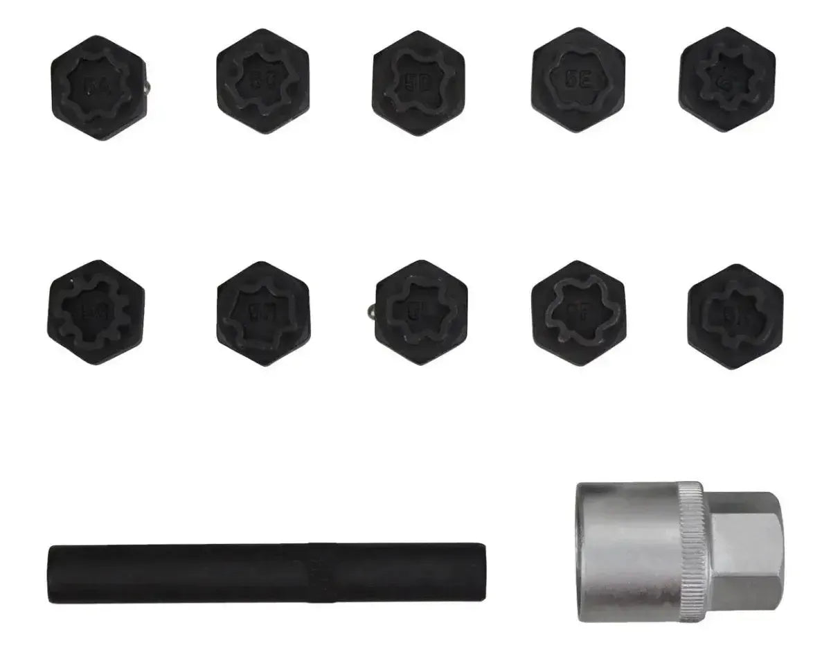 Autool Mercedes Anti-Theft Lock Bolt Socket Set 12-Piece