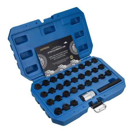 Autool Mercedes Anti-Theft Lock Bolt Socket Set 32-Piece