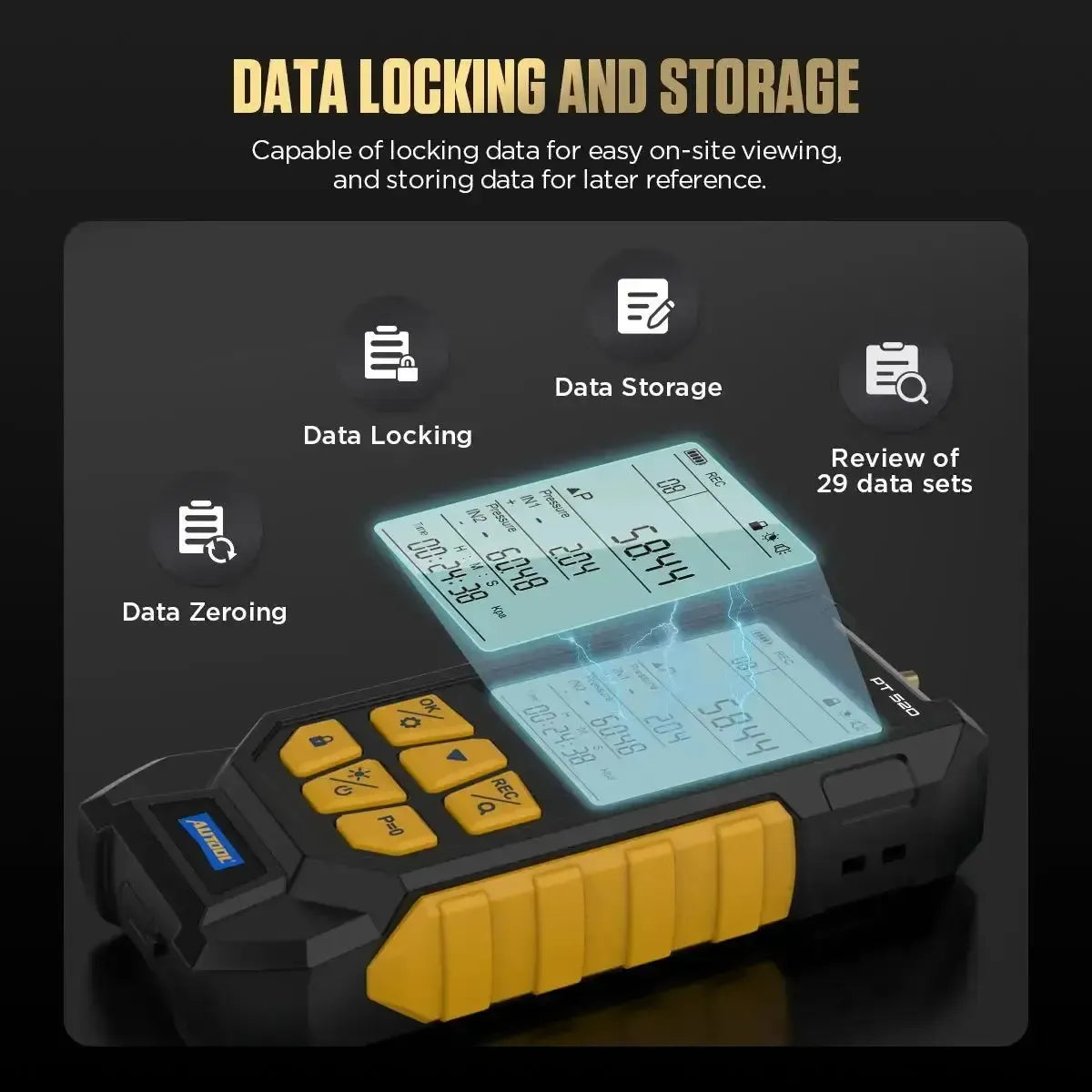 Autool PT520 Air Pressure Tester