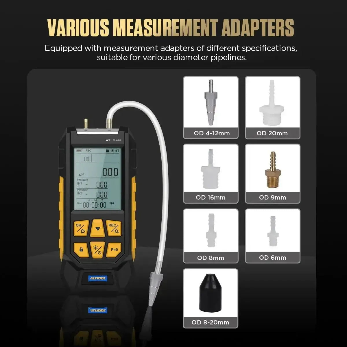 Autool PT520 Air Pressure Tester