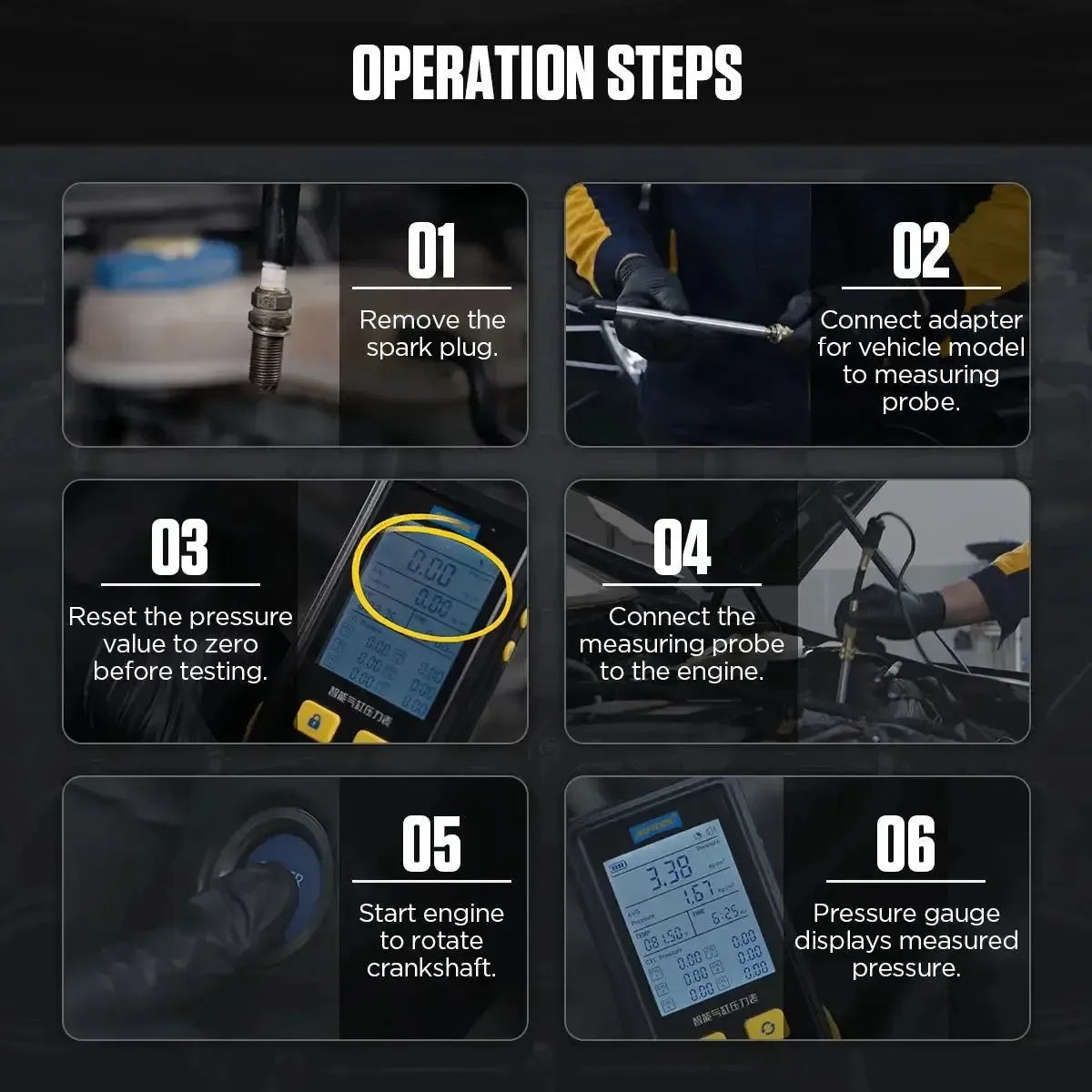 Autool PT610 Compression Tester