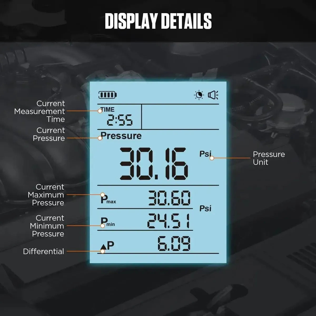 Autool PT620 Oil Pressure Tester