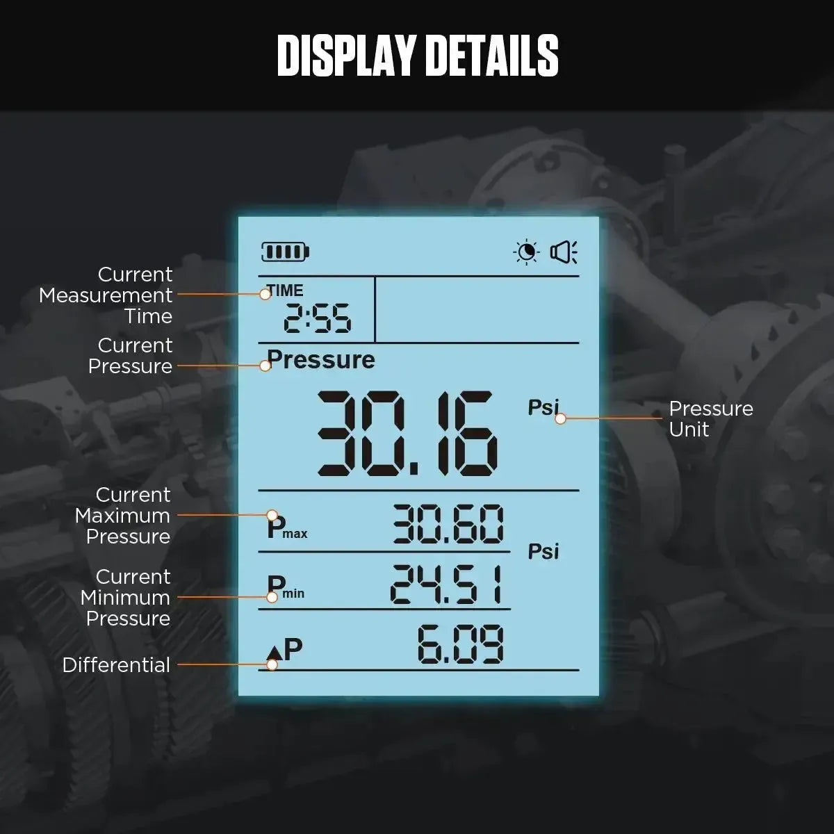 Autool PT650 Transmission Oil Pressure Tester