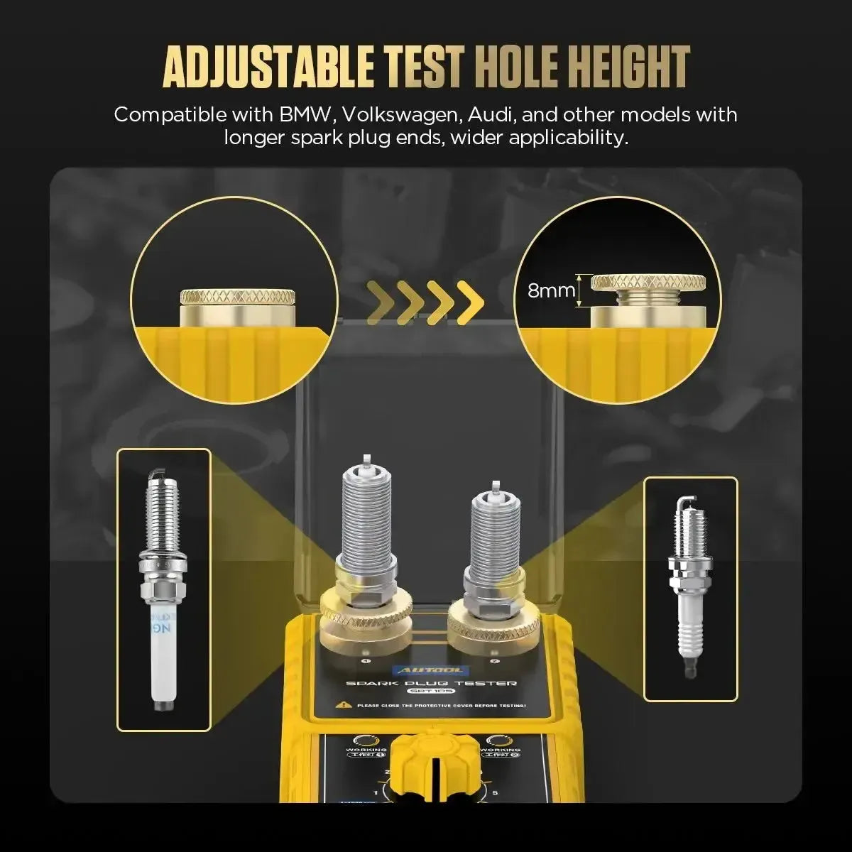 Autool SPT105 Spark Plug Tester