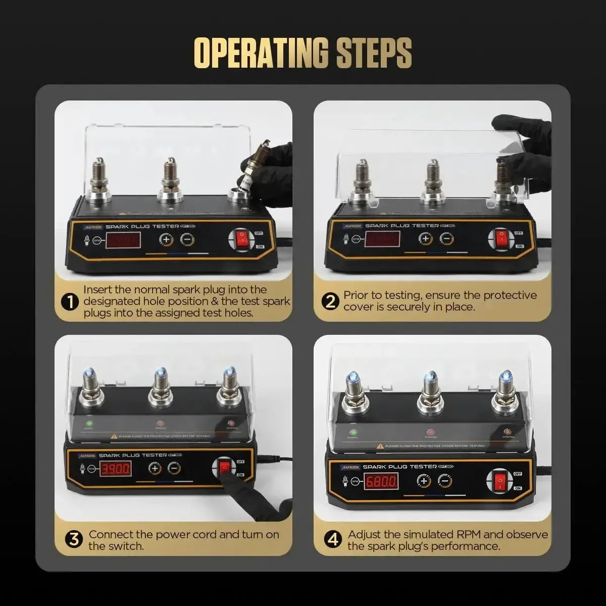 Autool SPT301 Spark Plug Tester