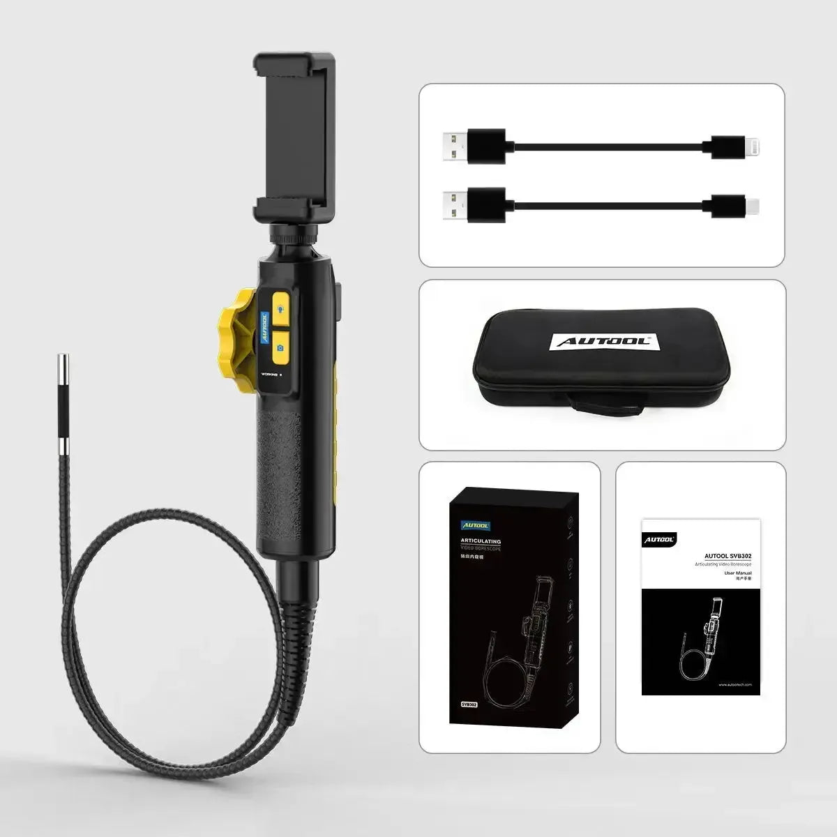 Autool SVB302 Inspection Camera 6.35 mm