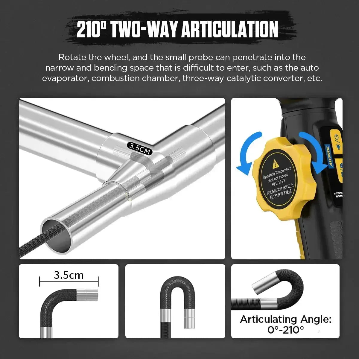 Autool SVB305 Inspection Camera 6.35 mm
