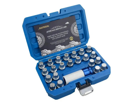 Autool VAG Anti-Theft Lock Bolt Socket Set 23-Piece