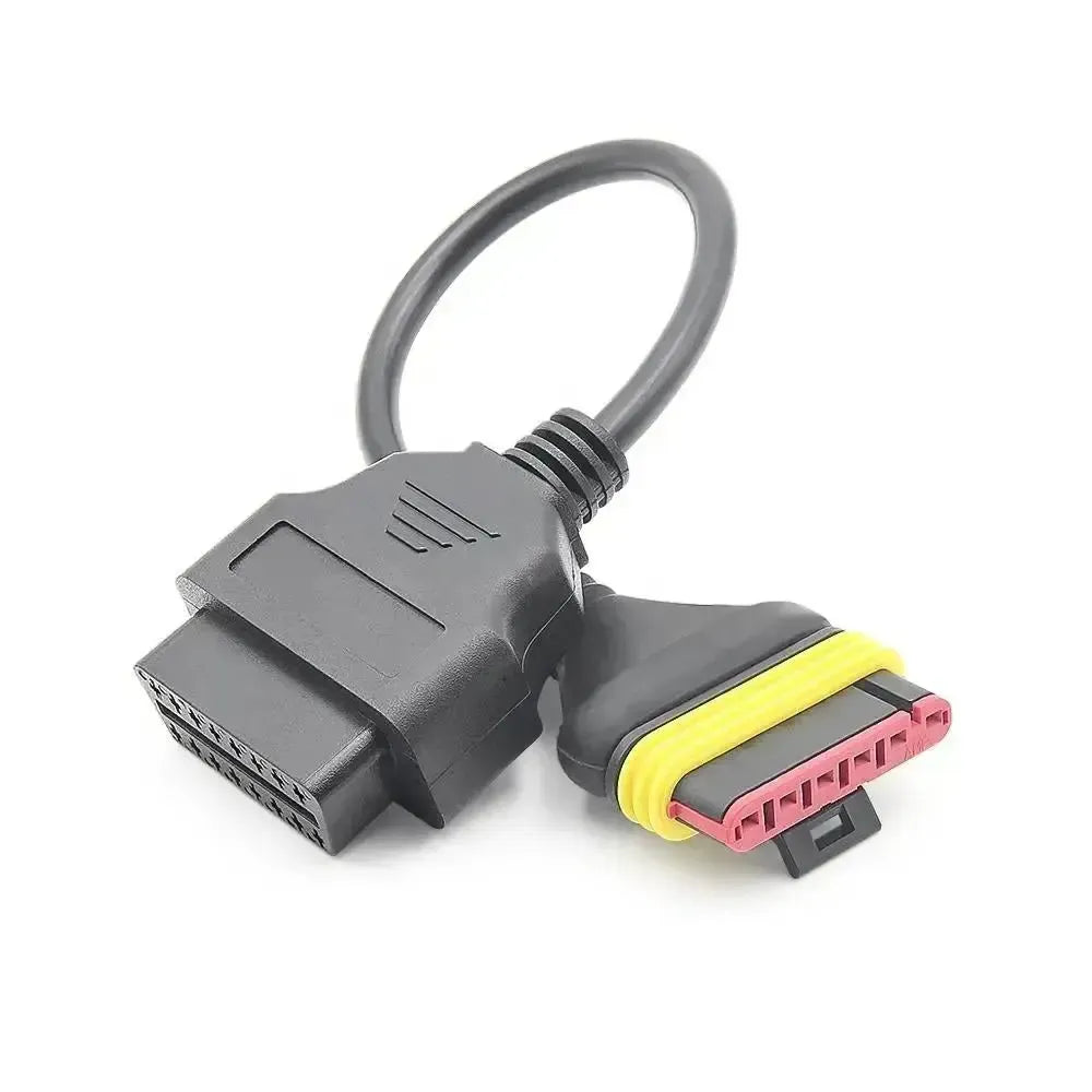 Benelli 6-pins to 16-pins OBD2 Adapter Cable – Motorcycle