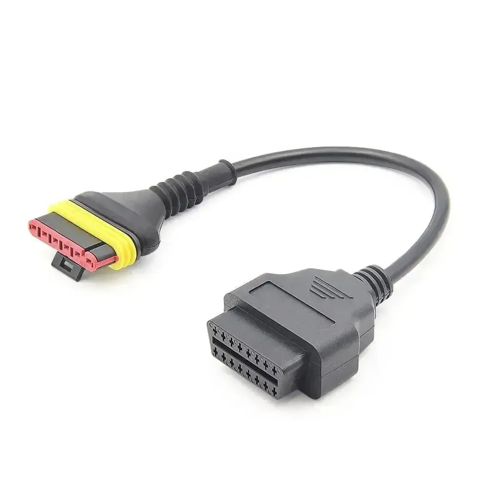 Benelli 6-pins to 16-pins OBD2 Adapter Cable – Motorcycle