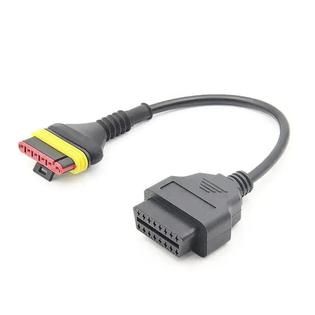 Benelli 6-pins to 16-pins OBD2 Adapter Cable – Motorcycle