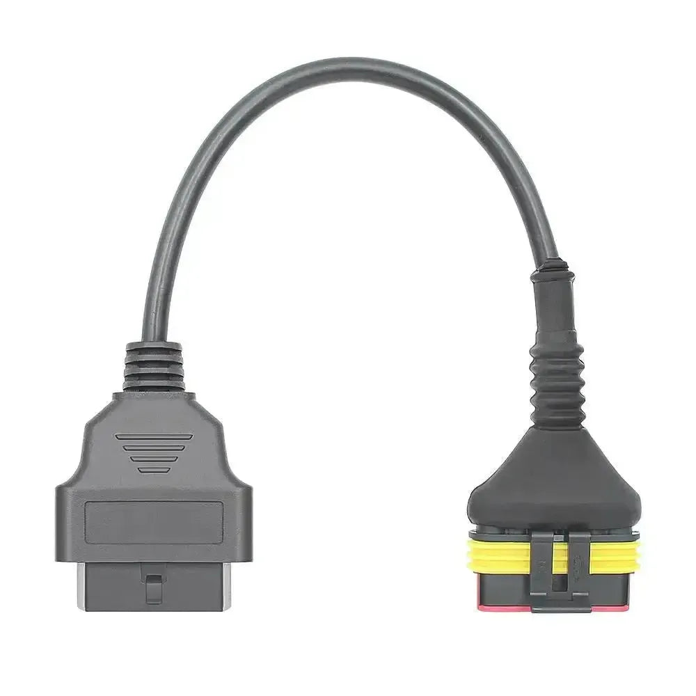 Benelli 6-pins to 16-pins OBD2 Adapter Cable – Motorcycle