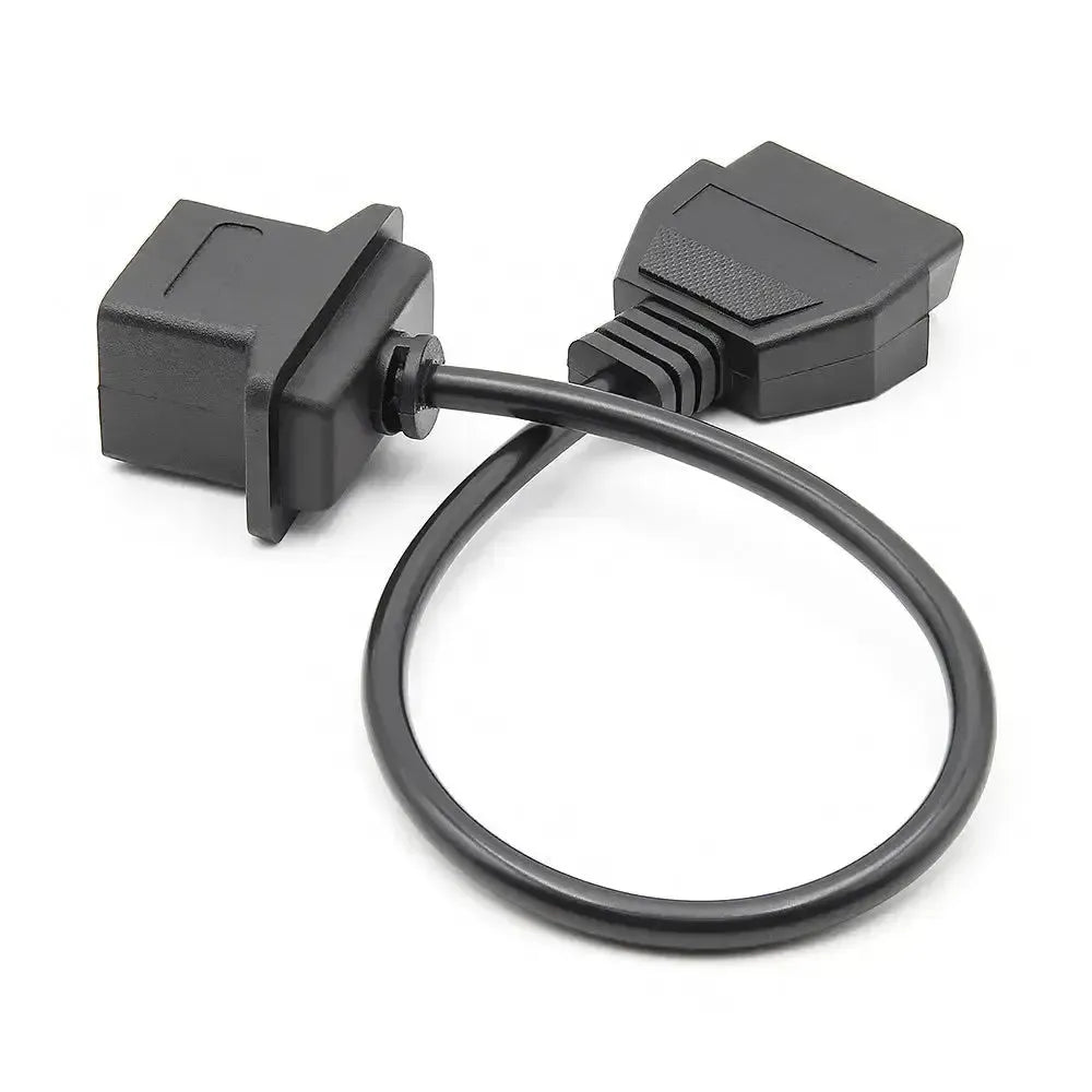 Chrysler 6-pin to 16-pin OBD2 adapter cable – Passenger car