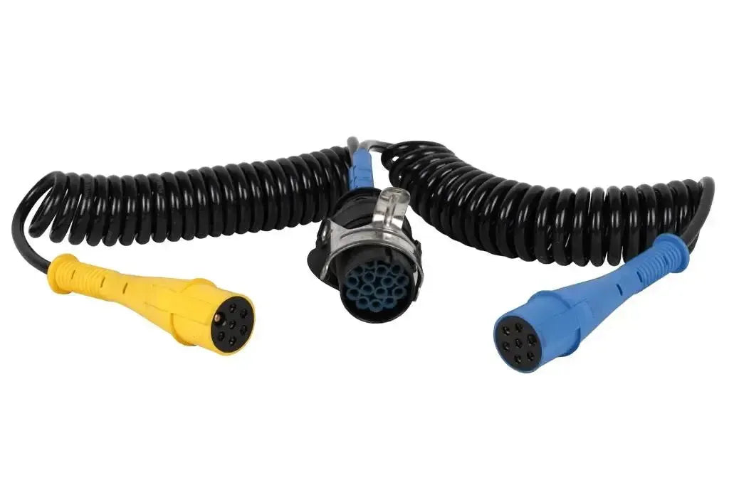 Cojali | Iveco 7-pins - 15-pins Type-S/N Spiral cable | Trailer