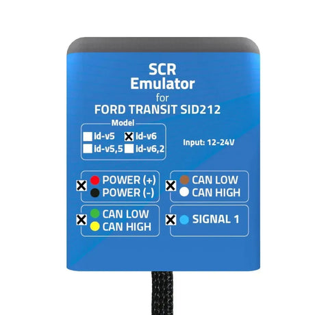 Ford Transit AdBlue (SCR) Emulator (SID212) Van